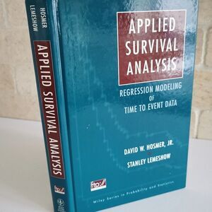 Applied Survival Analysis Wiley Series HC Textbook Hosmer & Lemeshow 1999